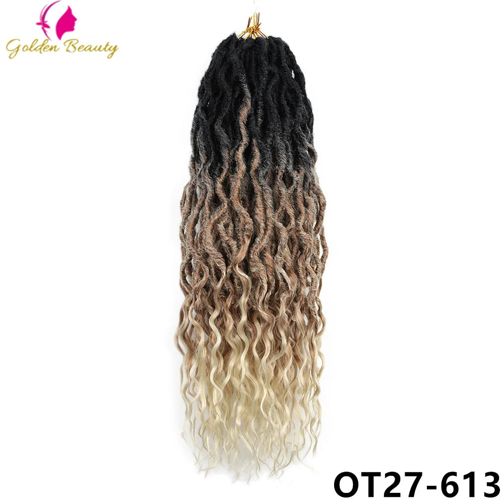 Tresses crochetées , Faux Locs